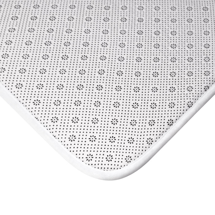 Brown Skin Girl Bath Mat — Inspirational African American Bathroom Rug