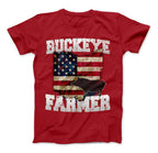 Buckeye Hog FarmerT-Shirt & Apparel Standard T Red
