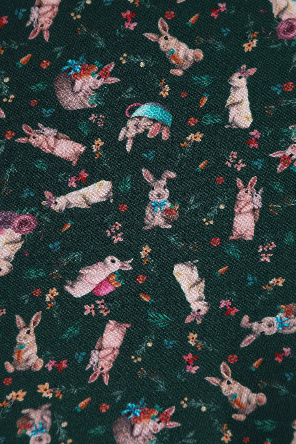 Brenda Bunny Green Flared Dress