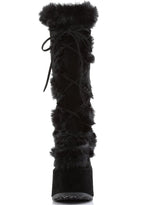 CAMEL 311 Night Watch Black Platform Boots
