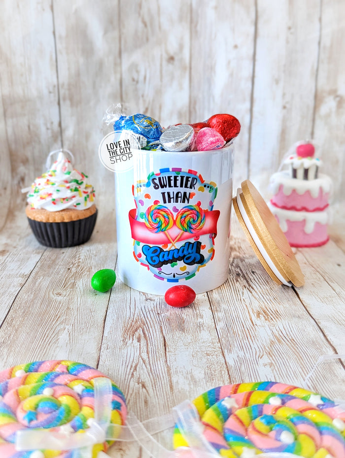 Candy Lover Ceramic Candy Jar - 25oz