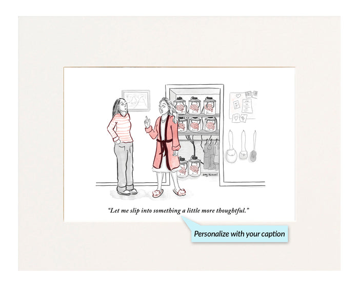 Caption Contest 167 (Personalized) Cartoon Print