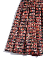 Amanda Cat and Book Swing Dress