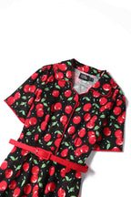 Penelope Cherry Shirt Dress