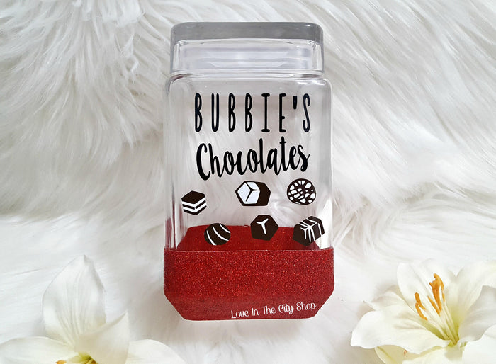 Chocolate Jar - love-in-the-city-shop