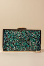 Clutch Lia Verde · Le Jardin ·