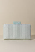 Clutch Rafia Candy Menta · Rivera ·