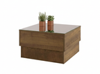 Coffee Table Parati 3826 Mirror On The Top  60*60*35Cm Pine  (Limited 3 Months Warranty)