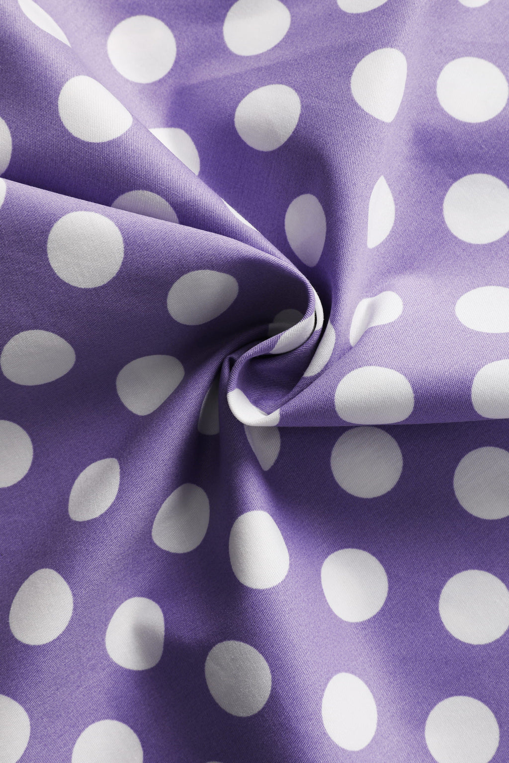 Maisie Lilac Polka Dot Full Circle Midi Skirt