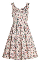 Amanda Cowboy Beige Flared Dress