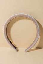Diadema Terciopelo Rosa Empolvado