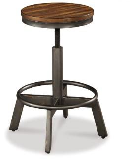 DINING BARSTOOL D440-024 SWIVEL STOOL (2/CN)