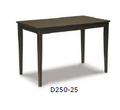 DINING TABLE RECT KIMONTE D250-25