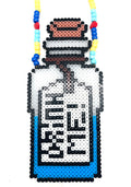 LASR Drink Me Rave Kandi Necklace — detail view