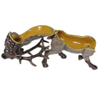 Elk Jeweled Trinket Box Austrian Crystals