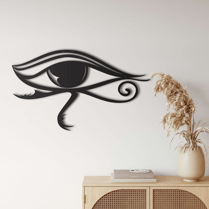 Eye of Horus Metal Wall Art - Decor available at Dekadron for $62.90