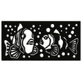 Fish Metal Wall Art - Decor available at Dekadron for $69.90