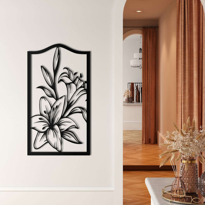 Flower Metal Wall Art - Decor available at Dekadron for $69.90