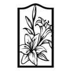 Flower Metal Wall Art - Decor available at Dekadron for $69.90