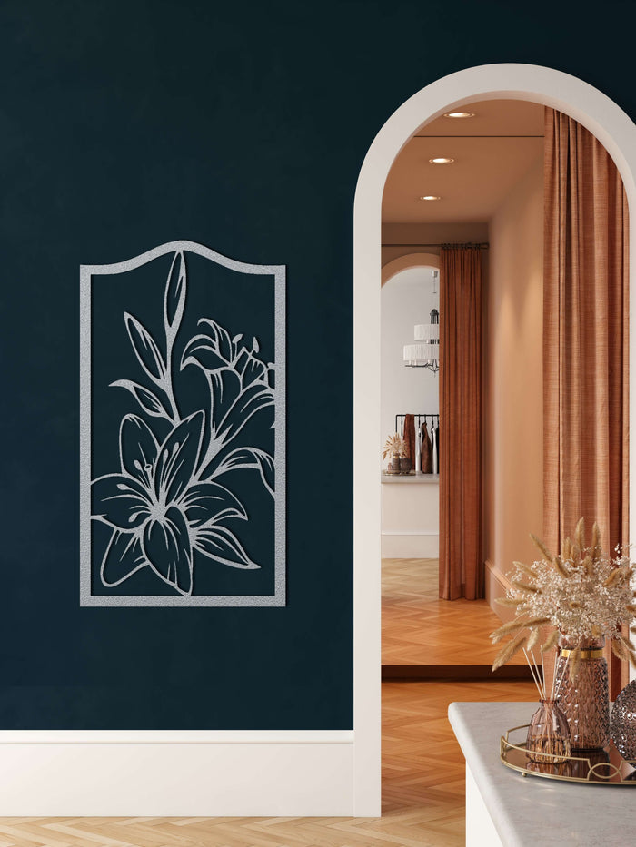 Flower Metal Wall Art - Decor available at Dekadron for $79.90