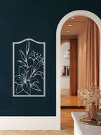 Flower Metal Wall Art - Decor available at Dekadron for $79.90