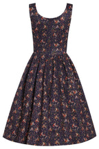 Amanda Purple Fox Den Swing Dress
