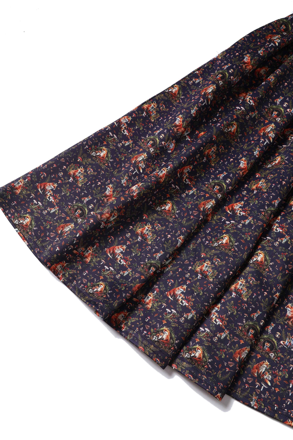 Amanda Purple Fox Den Swing Dress