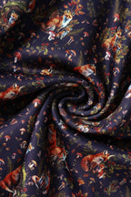 Amanda Purple Fox Den Swing Dress