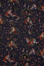 Amanda Purple Fox Den Swing Dress