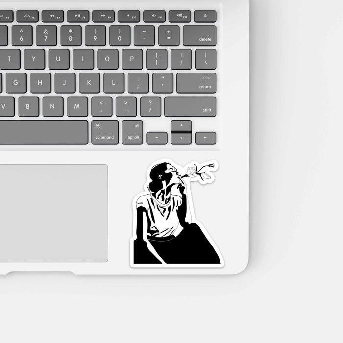 PinkPolish Design Stickers "Fresh Air" Vinyl Die Cut Sticker