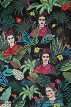 Lily Frida Kahlo Inspired Off Shoulder Dress