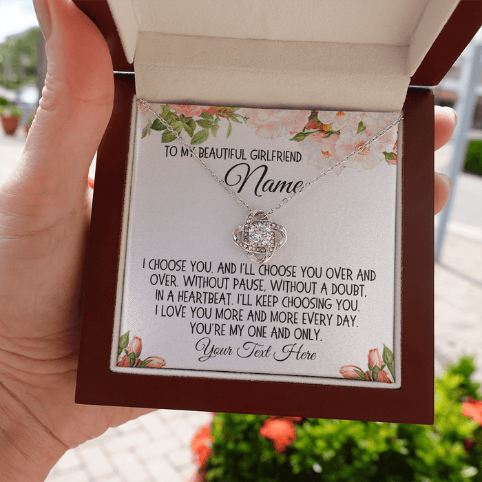 14K White Gold Finish / Luxury Box