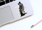 PinkPolish Design Stickers "Great Horned Owl" Vinyl Die Cut Sticker