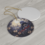 Halloween Ceramic Ornament: Creep It Real