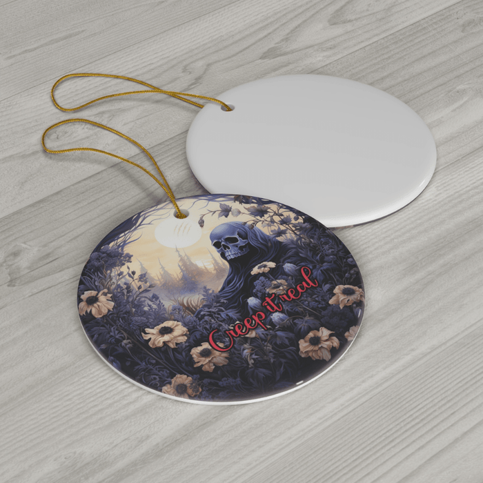 Halloween Ceramic Ornament: Creep It Real
