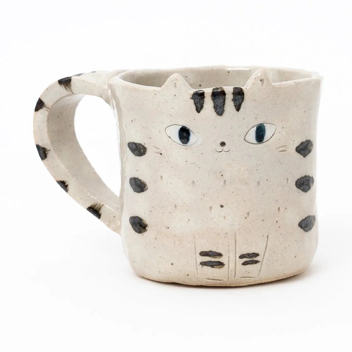 Handmade Ceramic Cat Mug