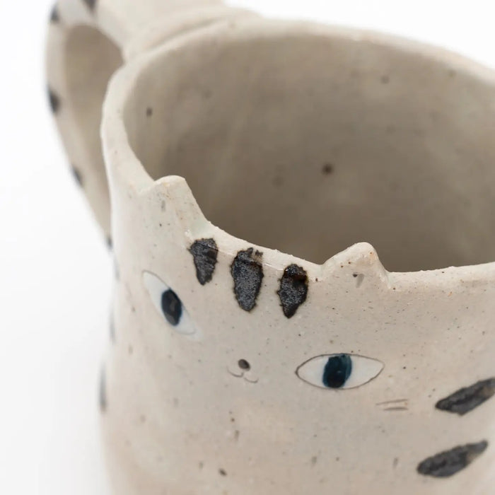 Handmade Ceramic Cat Mug