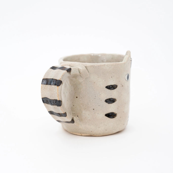 Handmade Ceramic Cat Mug
