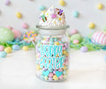 Happy Easter candy jar