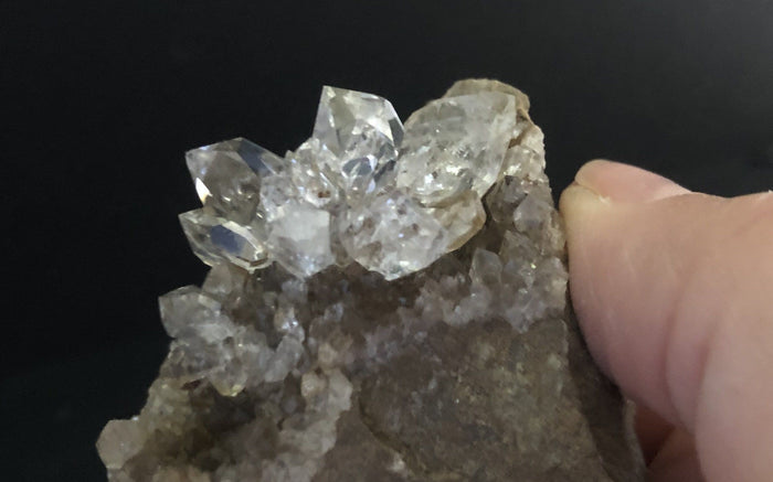 Herkimer Diamond Drusy 815-4 | Of Coins & Crystals