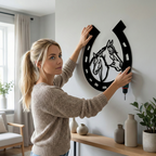 Horseshoe Metal Wall Art