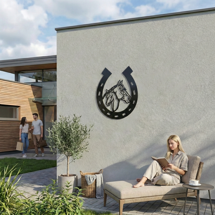 Horseshoe Metal Wall Art