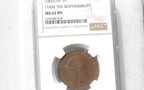 HT-70 Hard Times Token  NGC MS-62 BN | Of Coins & Crystals