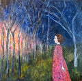 Something kept pulling her away - print