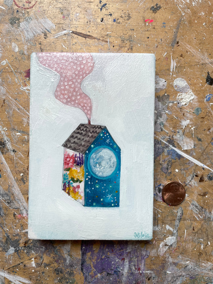 A home made of moonlight and wildflowers