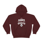 It's Always Gonna Be Stefan Hoodie, Vampire Diaries Inspired Design Stefan Hooded Sweatshirt