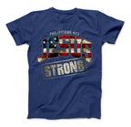 Jesus Strong Philippians 4:13 Limited Edition Print T-Shirt & Apparel Standard T Royal