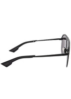 DIFF Eyewear Kendra Sunglasses in matte black grey — side view 2