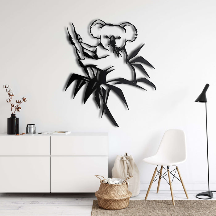Koala Bear Metal Wall Art - Decor available at Dekadron for $69.90