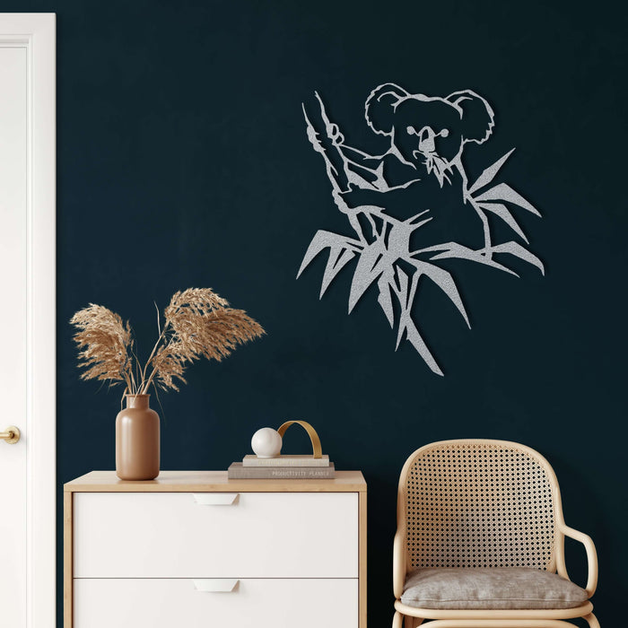Koala Bear Metal Wall Art - Decor available at Dekadron for $74.90